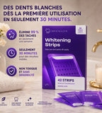 Bandes blanchissement dentaire